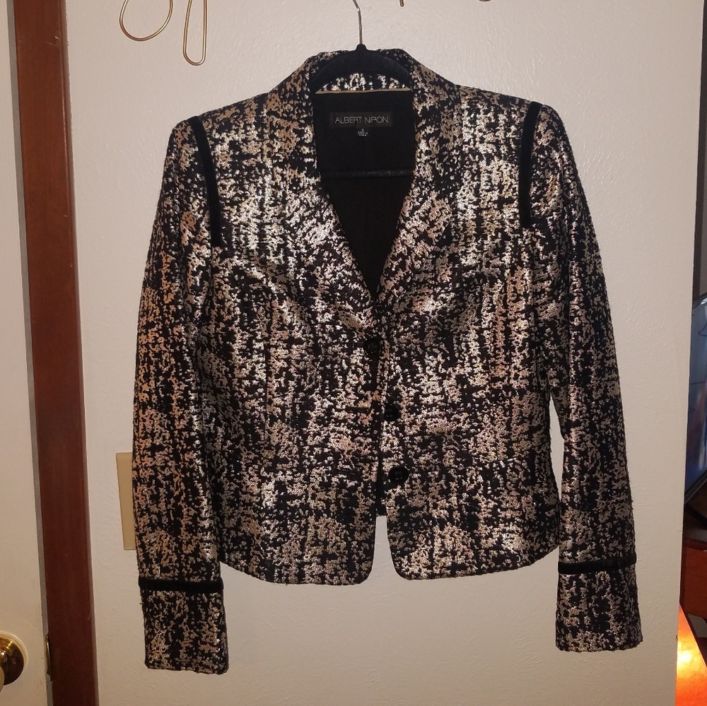 Two Piece Jacket and Skirt Set